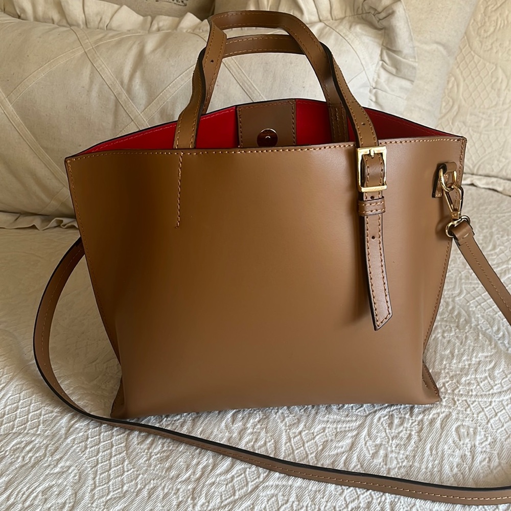 UNICAI Firenze brown leather tote made Italy